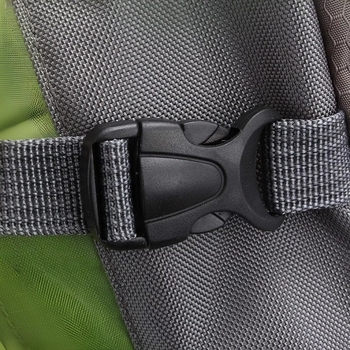 Pārgājienu mugursoma no izturīga Oxford auduma, lielas ietilpības, ūdens atgrūdoša, plecu siksnas ar gaisa spilveniem