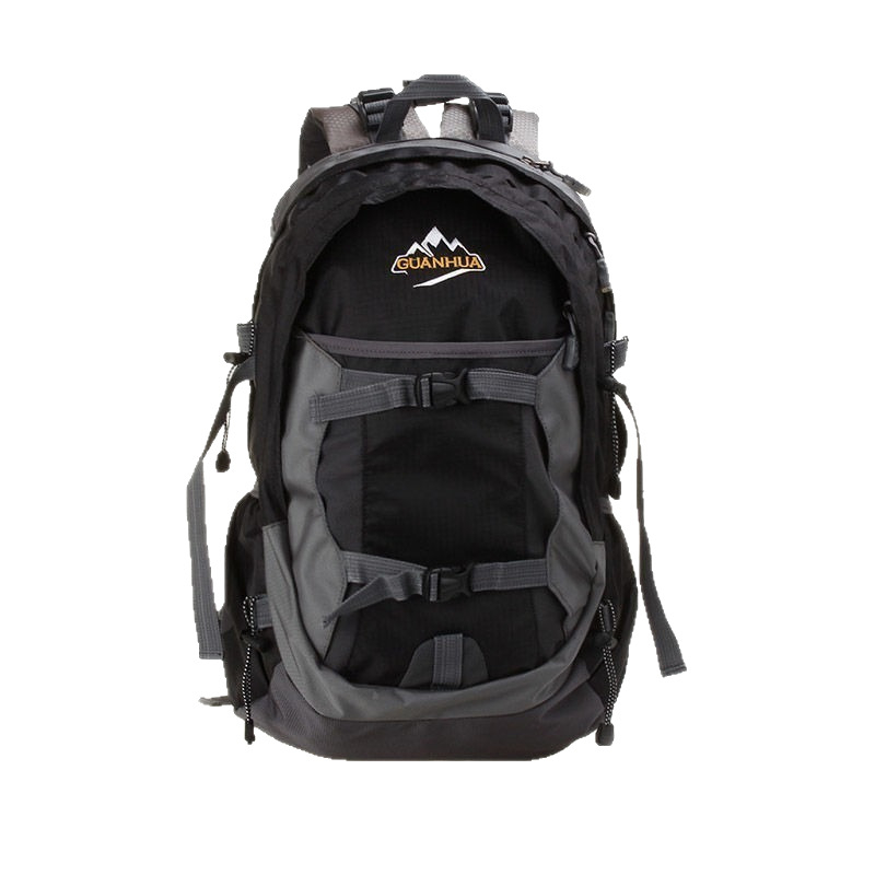 Pārgājienu mugursoma no izturīga Oxford auduma, lielas ietilpības, ūdens atgrūdoša, plecu siksnas ar gaisa spilveniem