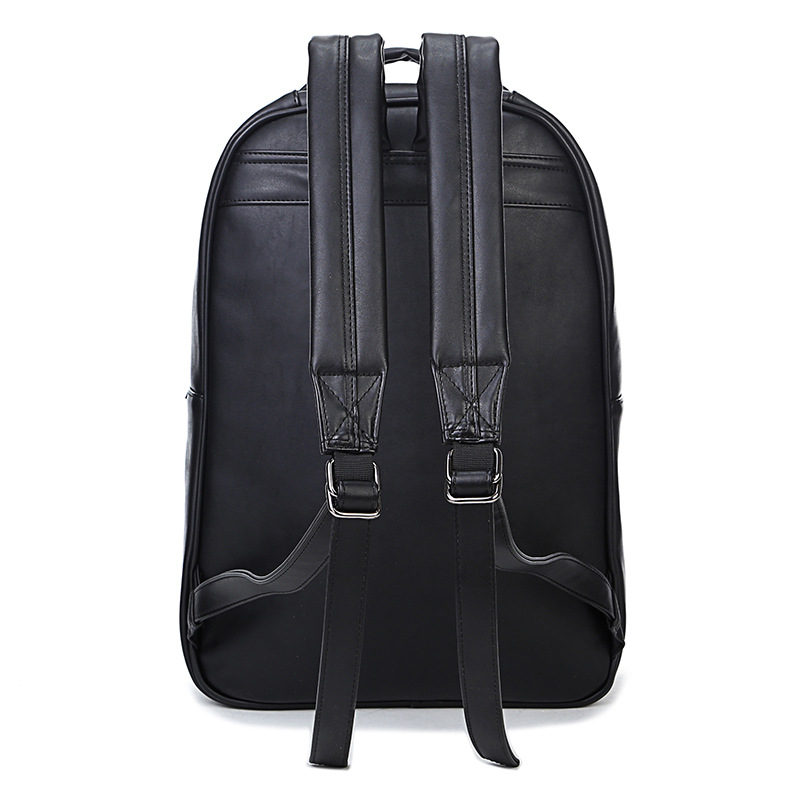 Kuprinė su liūto galvos reljefu, PU oda, atspari vandeniui, talpa 20–35 L, 15,6 colių nešiojamojo kompiuterio kišenė