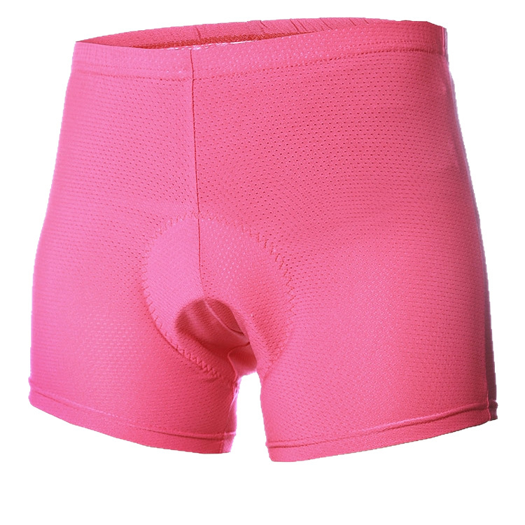 Kerékpáros alsó rövidnadrág szilikon párnával; nedvesség-elvezető poliészter anyag; uniszex; nyár.