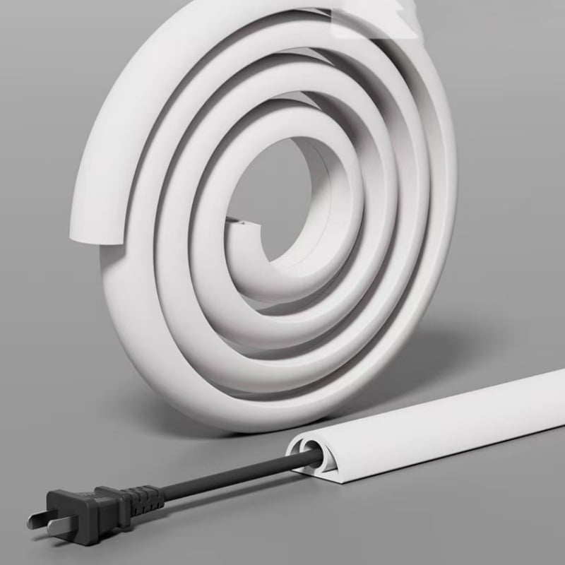 Öntapadós PVC padló kábelcsatorna, vastagabb szigetelés és csúszásmentes kialakítás