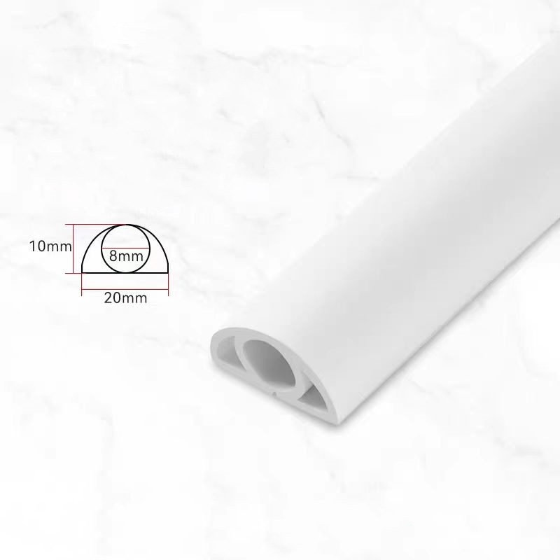 Öntapadós PVC padló kábelcsatorna, vastagabb szigetelés és csúszásmentes kialakítás