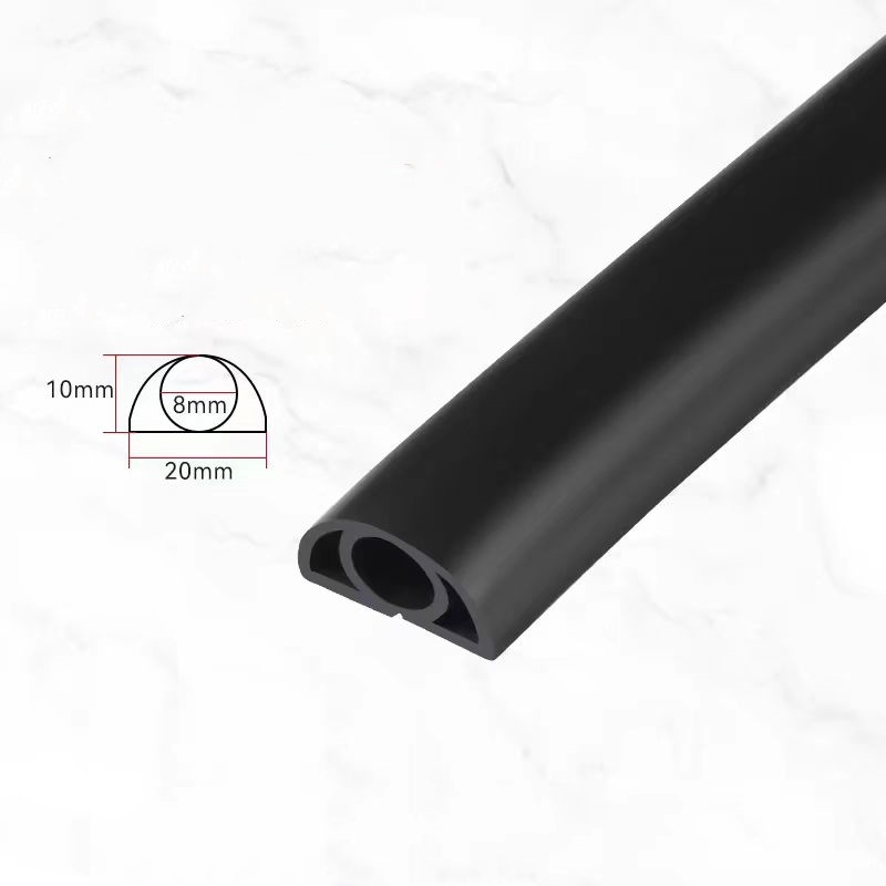 Öntapadós PVC padló kábelcsatorna, vastagabb szigetelés és csúszásmentes kialakítás