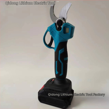 Κλαδευτικό ψαλίδι χωρίς ψήφτρες με κινητήρα, μπαταρία λιθίου, ψηφιακή οθόνη, φορητό για κλάδεμα υψηλών κλαδιών