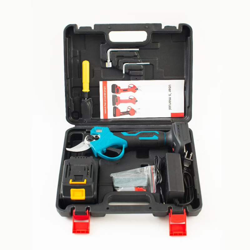 Κλαδευτικό ψαλίδι χωρίς ψήφτρες με κινητήρα, μπαταρία λιθίου, ψηφιακή οθόνη, φορητό για κλάδεμα υψηλών κλαδιών