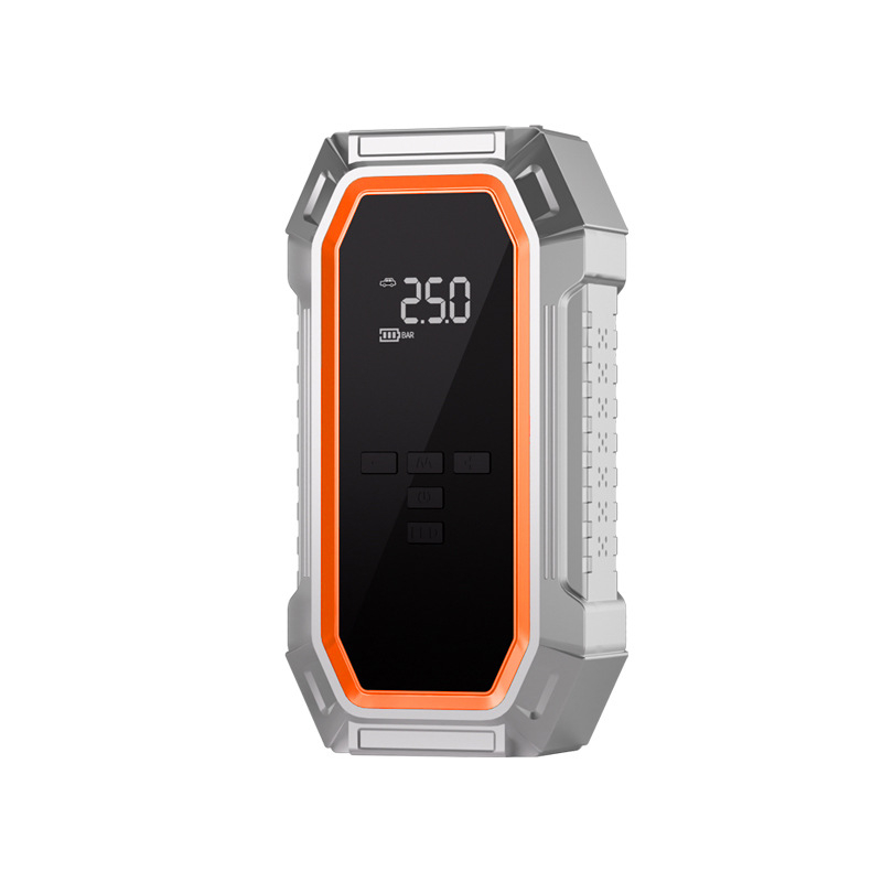 Nešiojama automobilių padangų siurblys – vieno cilindro (14.8V, 80W, 25 L/min, >20 min veikimo laikas)