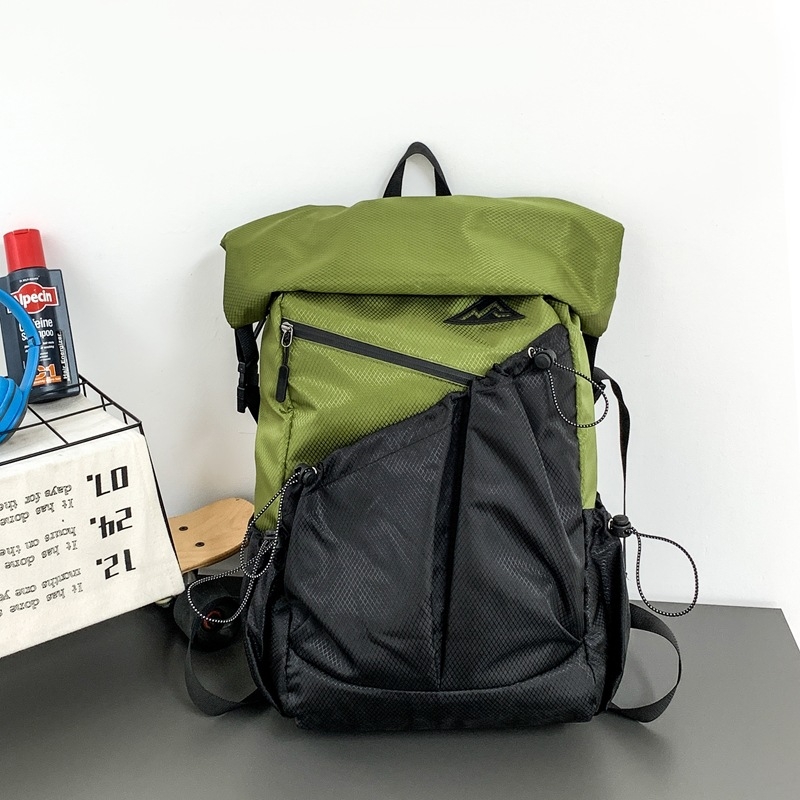 Lányok iskolatáskája — nylon, kapacitás 20–35 L, kompatibil 15 hüvelykes laptophoz, légáteresztő, légpárnás vállpántok