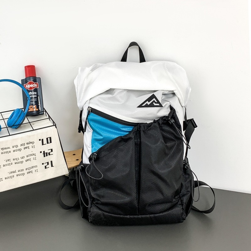 Lányok iskolatáskája — nylon, kapacitás 20–35 L, kompatibil 15 hüvelykes laptophoz, légáteresztő, légpárnás vállpántok