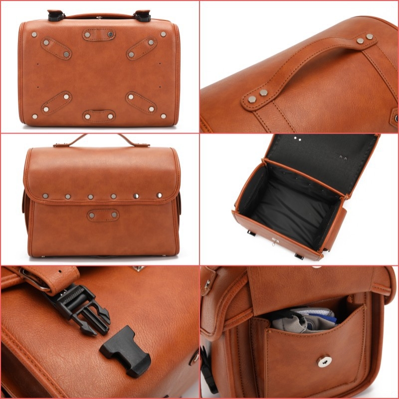 Τσαντάκι αποθήκης μοτοσικλέτας, αποσπώμενο, καθολική συμβατότητα, χοντρός σχεδιασμός, προσαρμοζόμενη