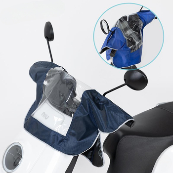 Предна дъждовна защита за електрически автомобили, мотоциклети и триколки; водоустойчива защита на таблото; универсално пасване