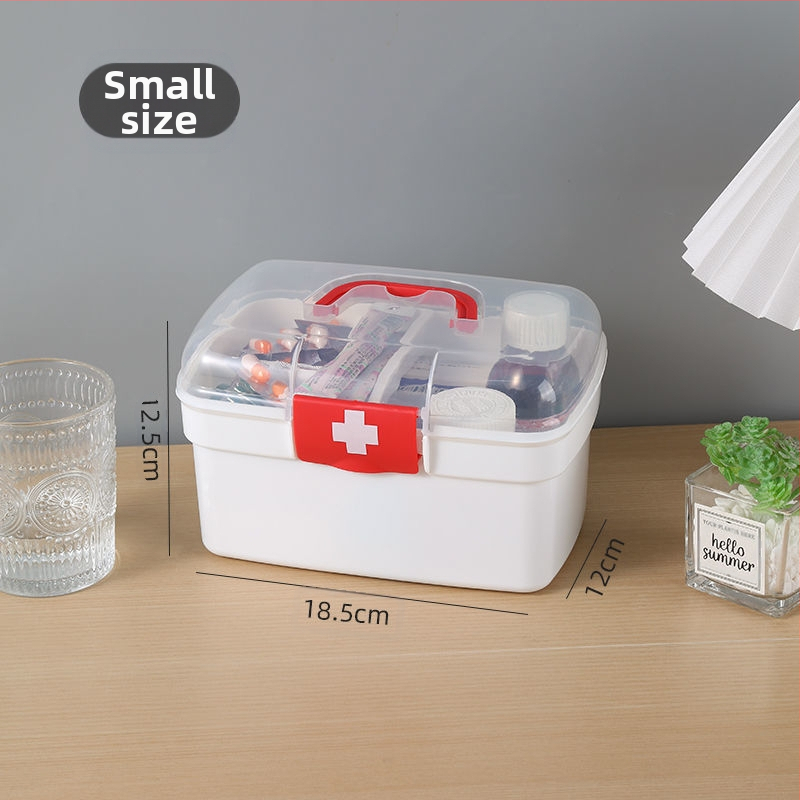 Φορητό πλαστικό κουτί φαρμάκων, Μοντέλο 1, 1 Διαμέρισμα