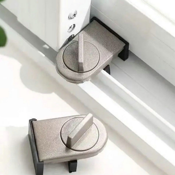 Langų apsaugos spyna be perforacijos vaikams — (kodas Xzs-3-7; prekinis ženklas Independent; pakuotė 200)