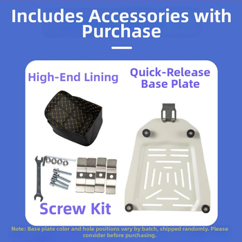 Αλουμινένιο κιβώτιο αποθήκευσης μοτοσικλέτας από κράμα αλουμινίου, αποσπώμενο και αδιάβροχο, χωρητικότητας 36/45/56/65 L, συμβατό με τα περισσότερα μοντέλα