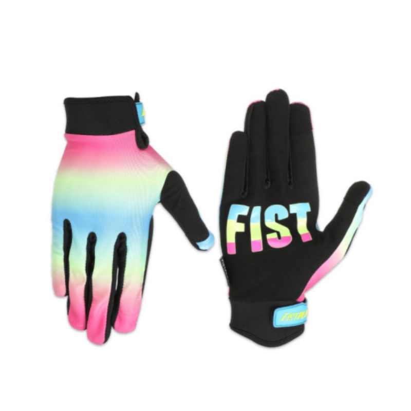 Dviračių pirštinės – etninis liepsnos bosniškasis stilius, ilgi pirštai liečiamam ekranui, nailonas (Prekės ženklas: fistplast; Suaugusieji; Unisex)