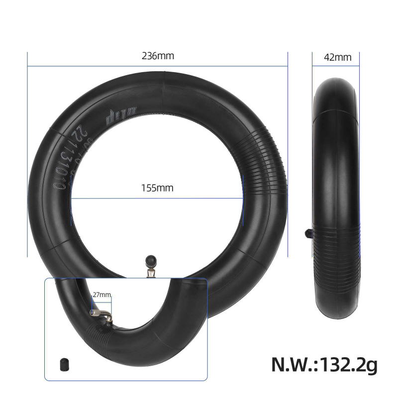 Ulip офроуд безкамерна гума за електрически скутер, 36V, каучук