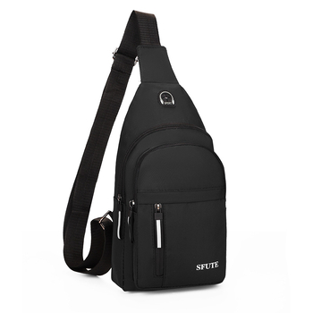 Flame Horse Мъжка Chest Bag 9951# – Oxford плат, водоустойчива, ултра лека, съхранение, сменяемо лого