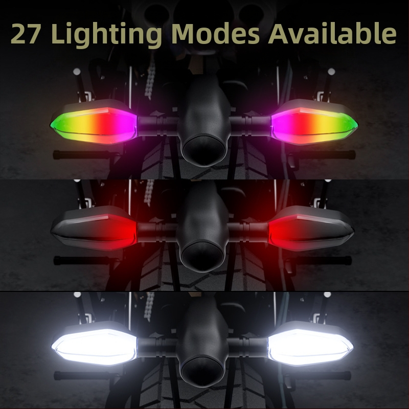 LED motociklo posūkio signalo projekcinė lemputė elektriniam motociklui, 9.5W 12V, Tipo a.b posūkio signalas, 30000h tarnavimo laikas