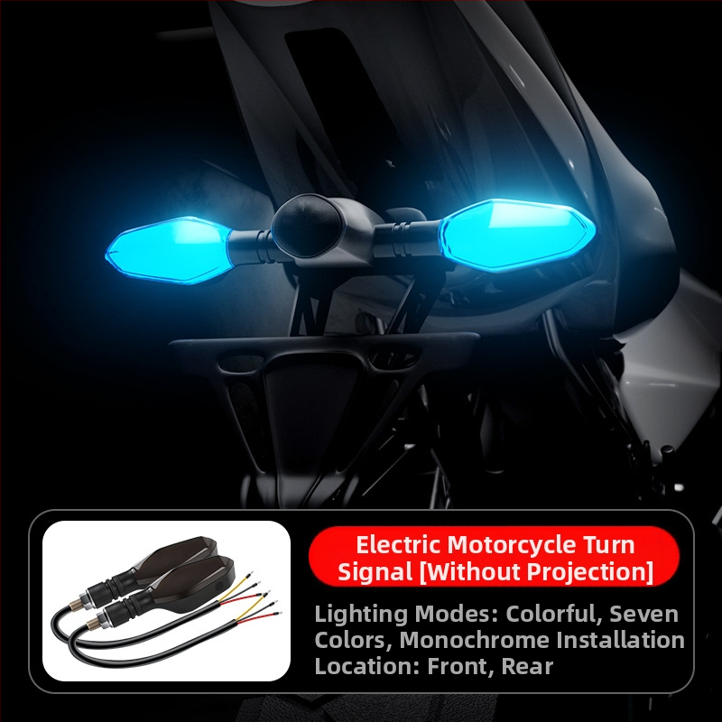 LED προβολέας σήματος στροφής για ηλεκτρικό μοτοποδήλατο, 9.5W 12V, Τύπος a.b σήμα στροφής, LED διάρκεια ζωής 30000h