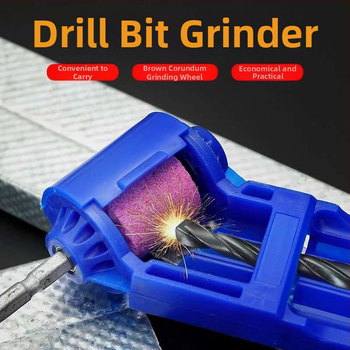 Pārnēsājamais slīpēšanas rīks urbjmašīnai, cilindriskas galvas tips, ABS metāla korpuss, modelis 25×25, pielietojums: slīpēšanas galva