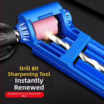 Pārnēsājamais slīpēšanas rīks urbjmašīnai, cilindriskas galvas tips, ABS metāla korpuss, modelis 25×25, pielietojums: slīpēšanas galva