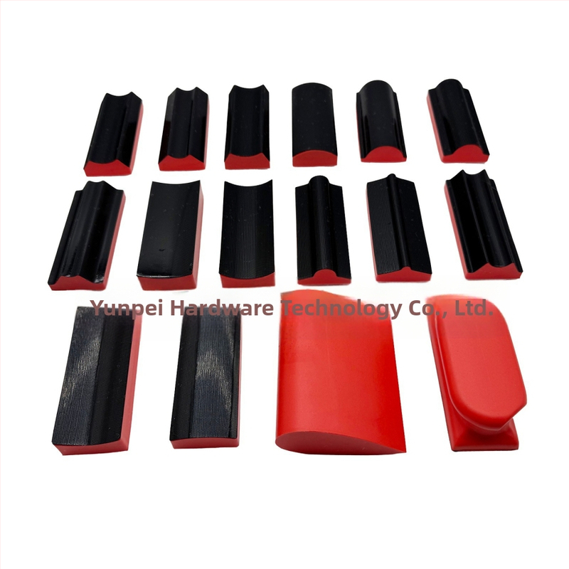 16-частен комплект ръчни полиращи блокове от нейлонови влакна за полиране на дърво, метал и автомобилни повърхности