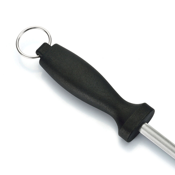 Chuyifang nerūdijančio plieno rankinis aštrintojas virtuvės peiliams; logotipo pritaikymas galimas; licencijuotos privačios prekės; kilmės vieta Yangjiang; šiuolaikiškas minimalistinis dizainas