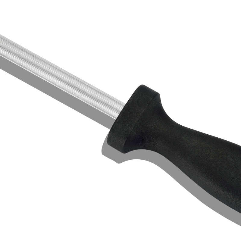 Chuyifang nerūdijančio plieno rankinis aštrintojas virtuvės peiliams; logotipo pritaikymas galimas; licencijuotos privačios prekės; kilmės vieta Yangjiang; šiuolaikiškas minimalistinis dizainas