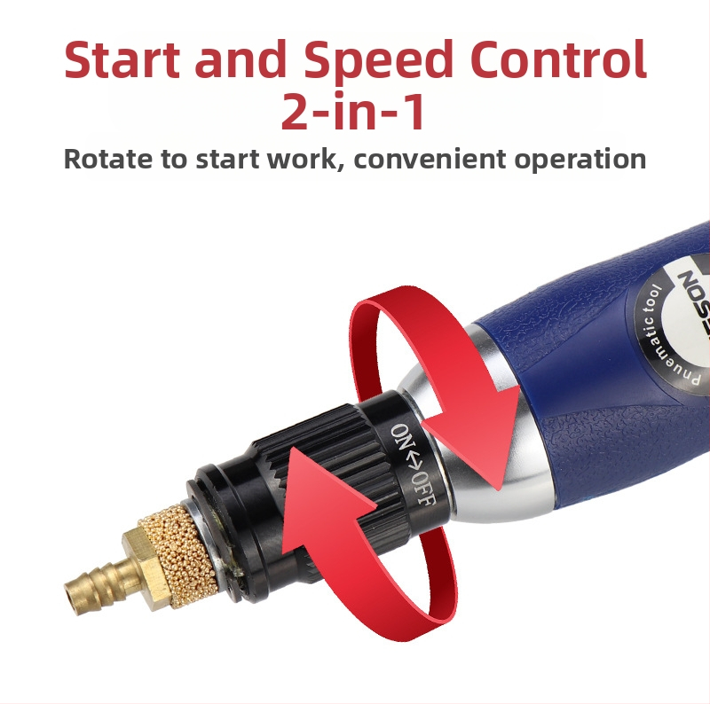 Пневматична ултразвукова машина за полиране на форми с файл, реципрочна шлифовъчна машина за форми, 35000 об/мин, вход 1/4", 6 бара, 0.5 кг