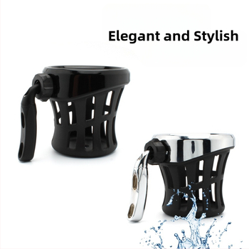 Държач за напитки за мотоциклети — универсален модел; съвместим с универсални модели; предназначение: държач за напитки