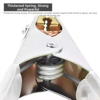 Автомобилен клип за акумулатор - щипка алигатор за връзка на батерията (Произход: Китай; Марка: Друга; Подходящи модели: Други)