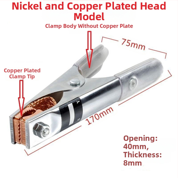 Автомобилен клип за акумулатор - щипка алигатор за връзка на батерията (Произход: Китай; Марка: Друга; Подходящи модели: Други)