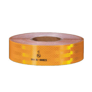 PET automobilio atšvaitinė juosta 104R, didelio intensyvumo, LUKE/Lujia prekės ženklas, pramonės standartas, atšvaitinės juostos serija, darbinė temperatūra -20–70°C, svoris 1150 g