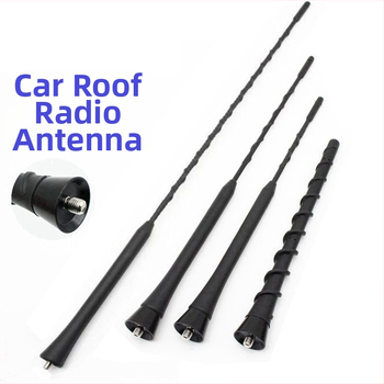 Автомобилна антена за радио, резбов монтаж, AM/FM, универсална съвместимост с повечето модели, срок на експлоатация 200