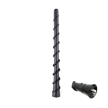 Автомобилна антена за радио, резбов монтаж, AM/FM, универсална съвместимост с повечето модели, срок на експлоатация 200