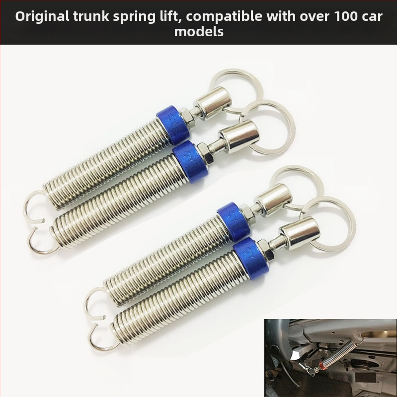 Metalinė automatinė bagažinės kilnojimo sistema su galinės durelės spyruokle, tinkamas automobiliams su trimis tūlais, svoris 123 g, apdorojimas ir pritaikymas prieinami