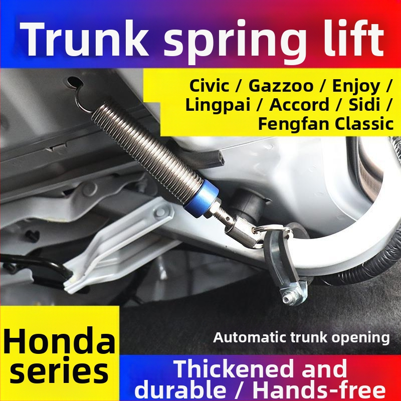 Metalinė automatinė bagažinės kilnojimo sistema su galinės durelės spyruokle, tinkamas automobiliams su trimis tūlais, svoris 123 g, apdorojimas ir pritaikymas prieinami