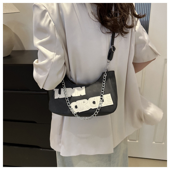 Τσάντα ώμου, PU, street-trend στυλ, οριζόντια τετράγωνη μορφή, θήκες για κινητό και ταυτότητα