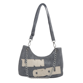 Τσάντα ώμου, PU, street-trend στυλ, οριζόντια τετράγωνη μορφή, θήκες για κινητό και ταυτότητα