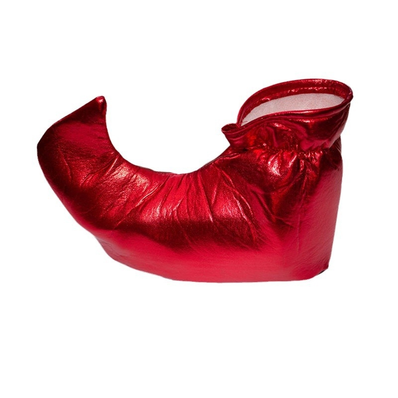 Παπούτσια Κλόουν για Χριστουγεννιάτικο πάρτι και cosplay παραστάσεις — Υλικό: Ύφασμα, Συσκευασία: PP σακούλα, Μάρκα Gathering, Ιδανικά ως δώρο για πάρτι, Κατάλληλες γιορτές: Χριστούγεννα, Χάλοουϊν, Πάσχα