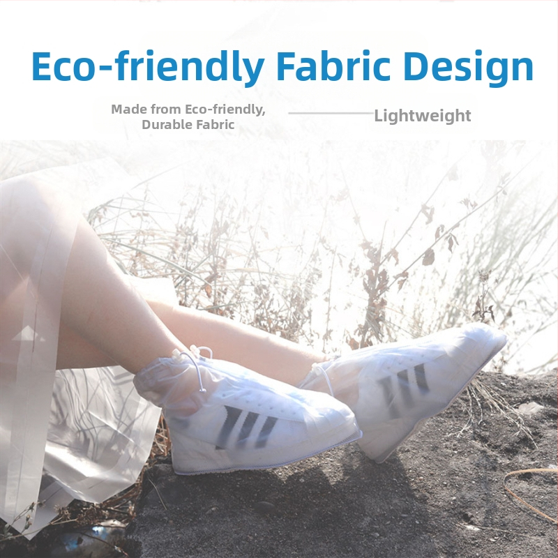 Унисекс дъждовни ботуши, водоустойчиви, нехлъзгащи се, удебелени и износоустойчиви, високи, PVC/Силикон