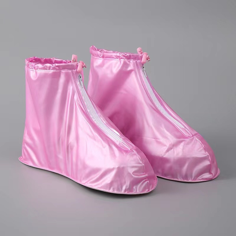 Unisex lietus zābaki, ūdensnecaurlaidīgi, neslīdoši, biezināti un izturīgi, augsti, PVC/silikons