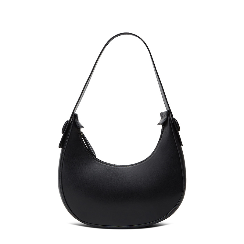 Annmuu Dumpling keresztpántos táska - PU anyag, cipzáras zárás, poliészter bélés, belső cipzáras zseb, telefon- és ID-zseb