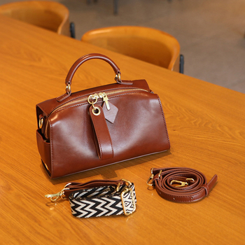 Τσάντα crossbody Pillow Bag — Urban Simplicity, PU, οριζόντιο τετράγωνο σχήμα, φερμουάρ