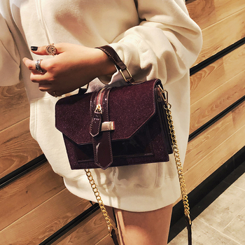 Γυναικεία τσάντα PU, στυλ δρόμου, μικρή τετράγωνη τσάντα με οριζόντιο σχήμα, κλείσιμο με καπάκι, εσωτερικά: θήκη με φερμουάρ, θήκη για κινητό, θήκη για ταυτότητα, μία λουρί ώμου, πολυεστερική επένδυση