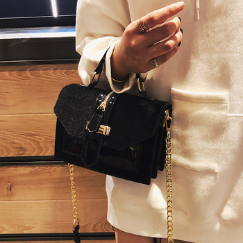 Γυναικεία τσάντα PU, στυλ δρόμου, μικρή τετράγωνη τσάντα με οριζόντιο σχήμα, κλείσιμο με καπάκι, εσωτερικά: θήκη με φερμουάρ, θήκη για κινητό, θήκη για ταυτότητα, μία λουρί ώμου, πολυεστερική επένδυση