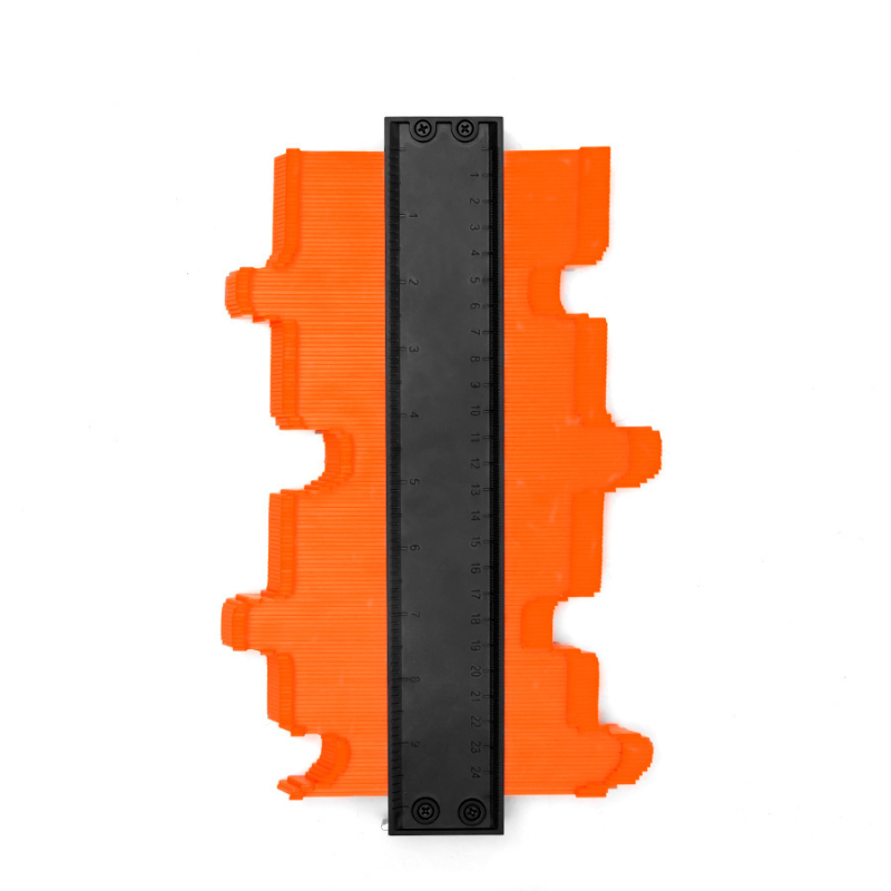 Многофункционален контурен профилен формировач за дървообработване — измервател на криви и профили