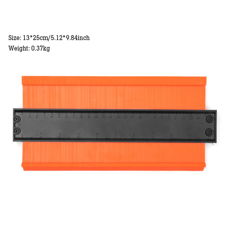 Многофункционален контурен профилен формировач за дървообработване — измервател на криви и профили