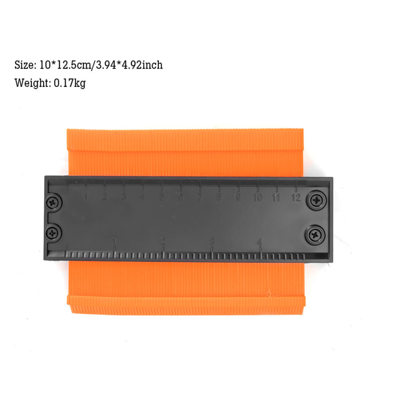 Многофункционален контурен профилен формировач за дървообработване — измервател на криви и профили