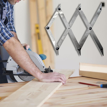 Găsitor de centru cu 3 puncte, dispozitiv portabil de măsură a distanței — oțel cu carbon, greutate 130 g, precizie 1, stil modern minimalist