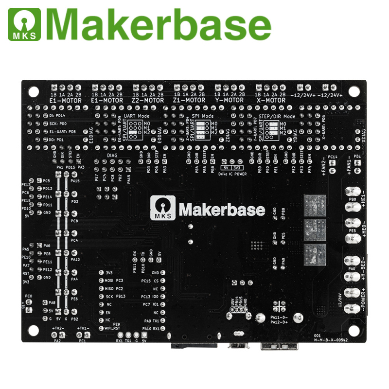 Makerbase MKS Robin Nano V3.1 3D принтер дънна платка с M4 ядро и TFT тъч екран
